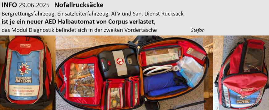 Info Notfall Rucksack