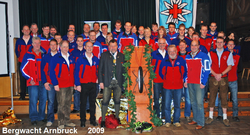 Bergwacht  Arnbruck 40 Jahre 28.11.2009